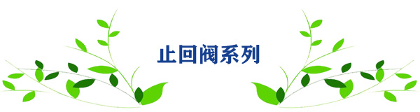 止回閥系列